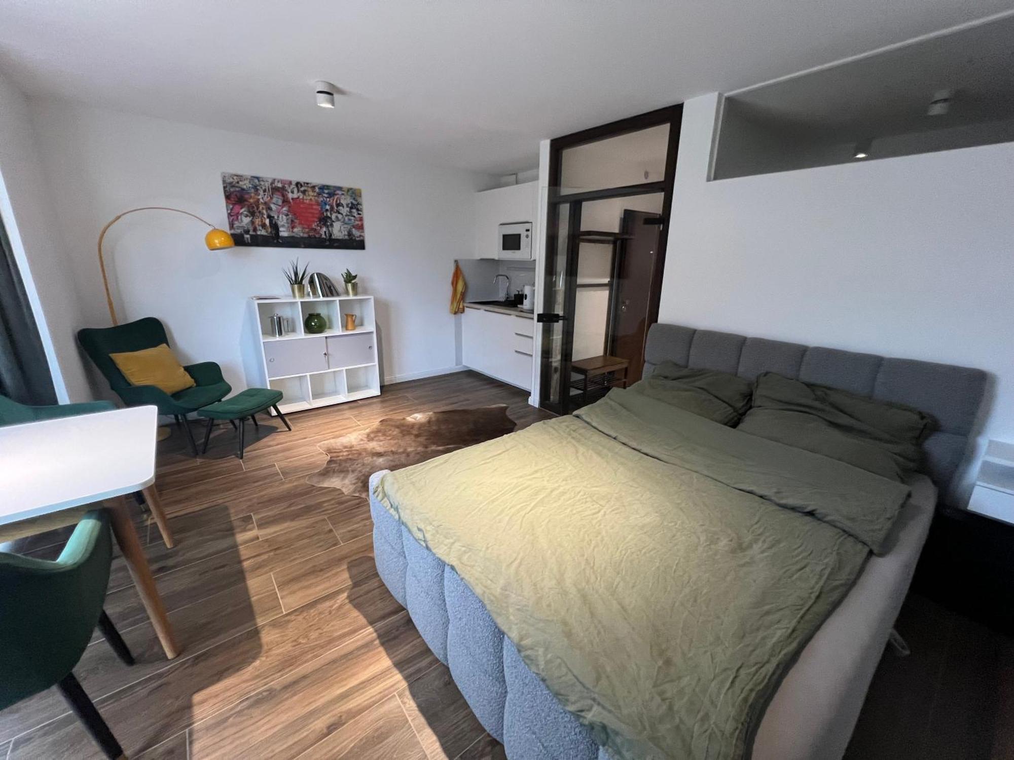 Studio 7 City Lage Mit Garage Naehe Koeln Bonn Siegburg Esterno foto